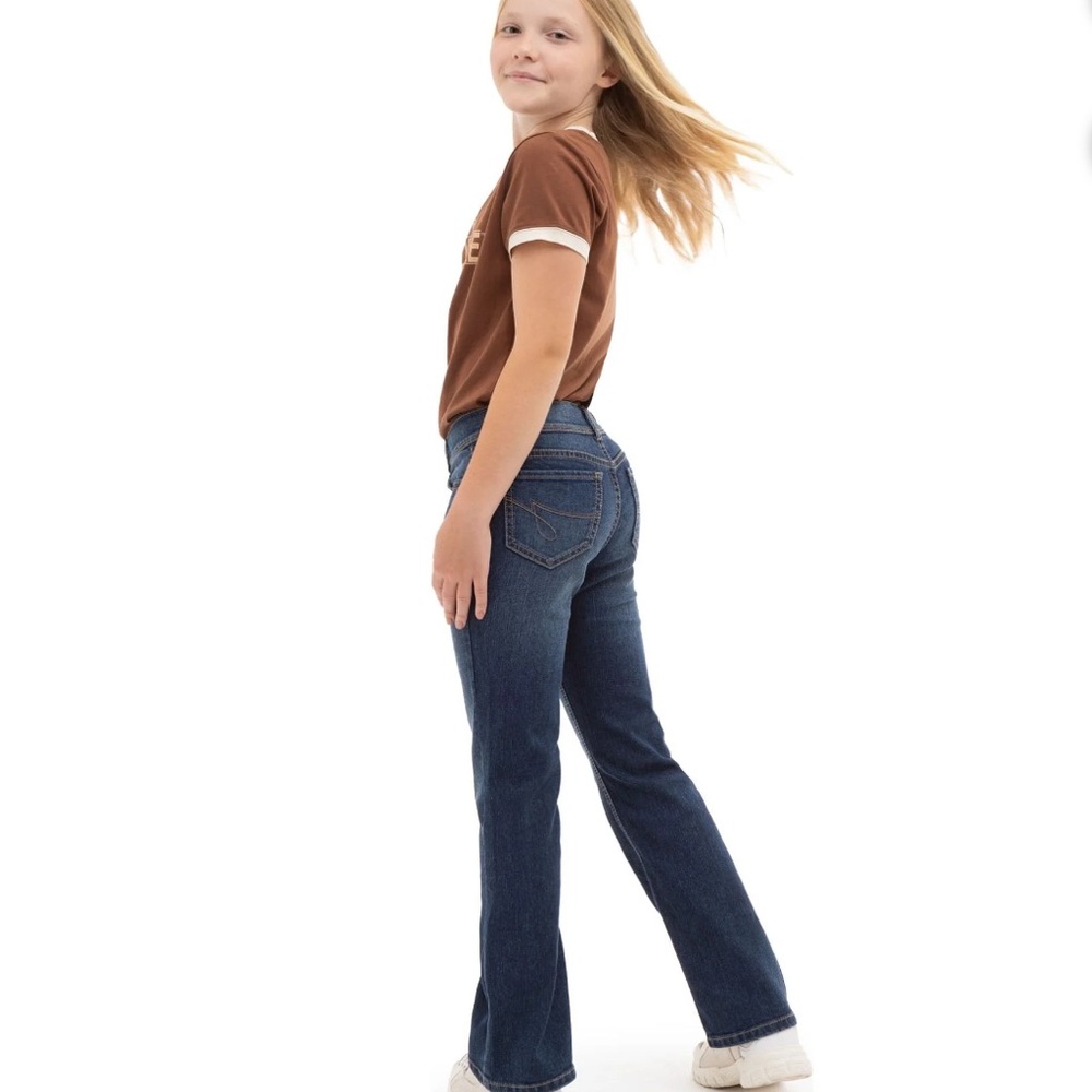 Jordache • Girls • Dark Blue • Boot Cut • Jeans - Picture 4 of 16